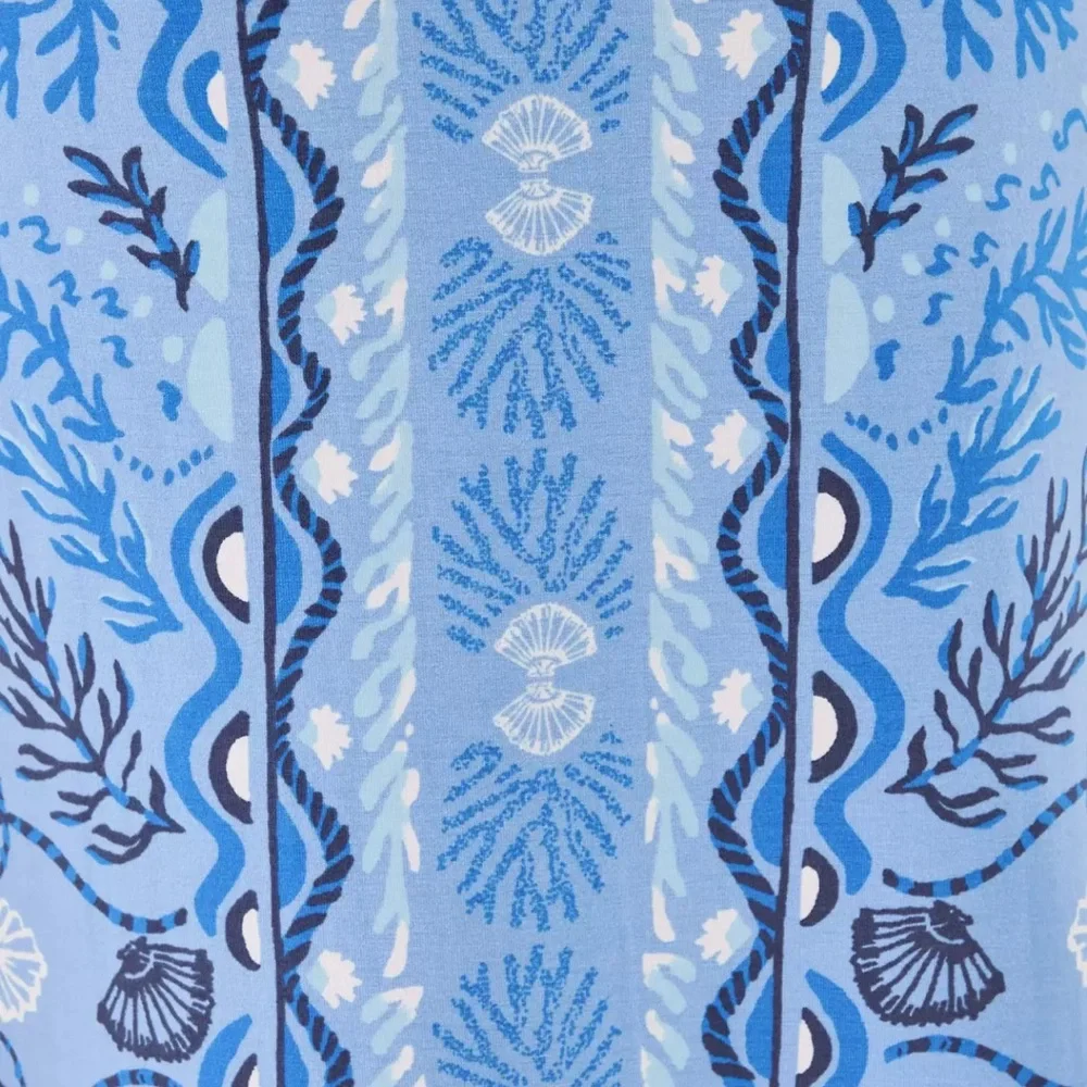 🆕 Lilly Pulitzer NOA STRAPLESS MAXI DRESS 👗“Jacaranda Blue” MSRP $228 NWT sz 14 - Picture 8 of 8